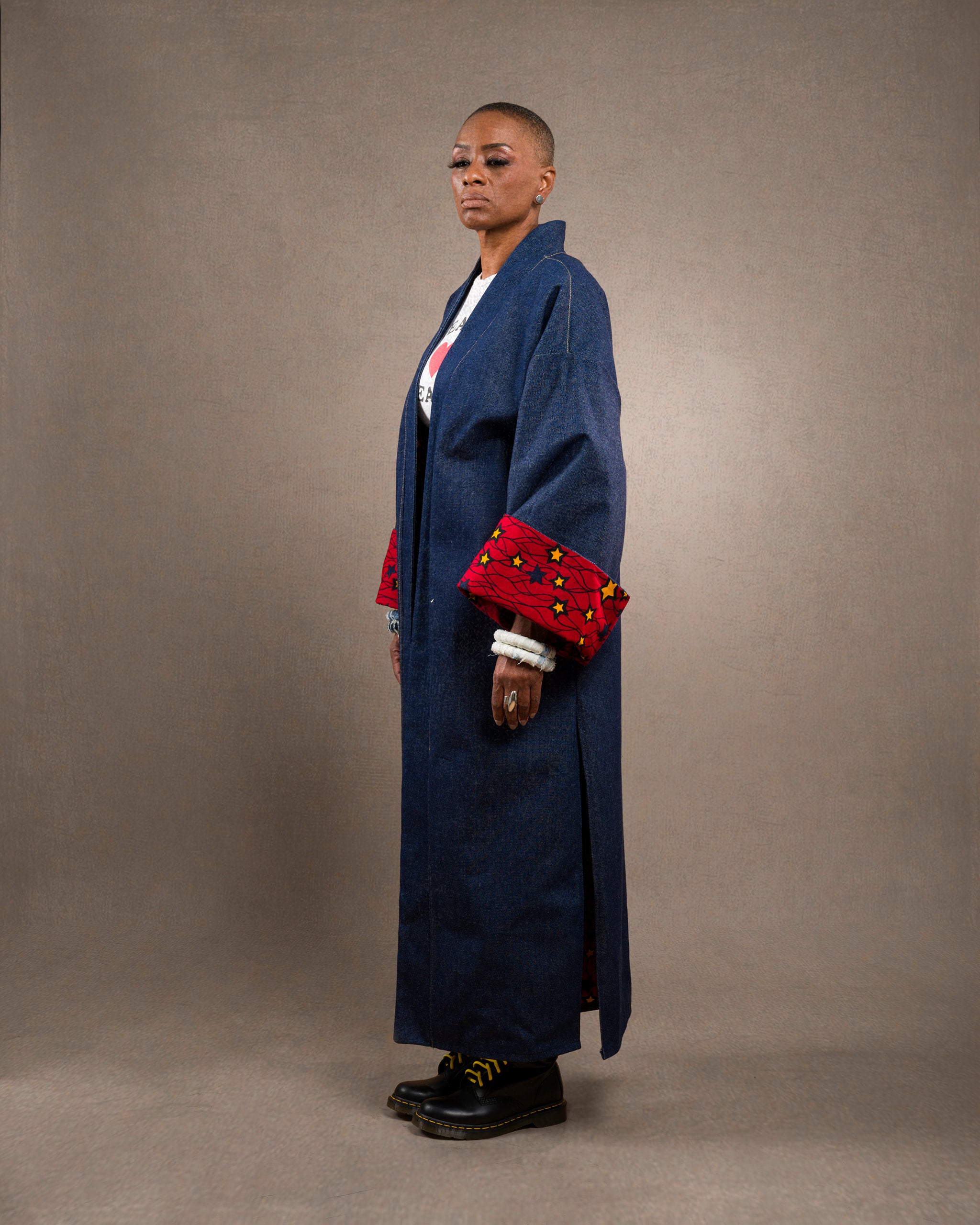 Denim Kimono Duster (One Size Fits All)