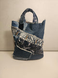 Denim Patchwork Shopper